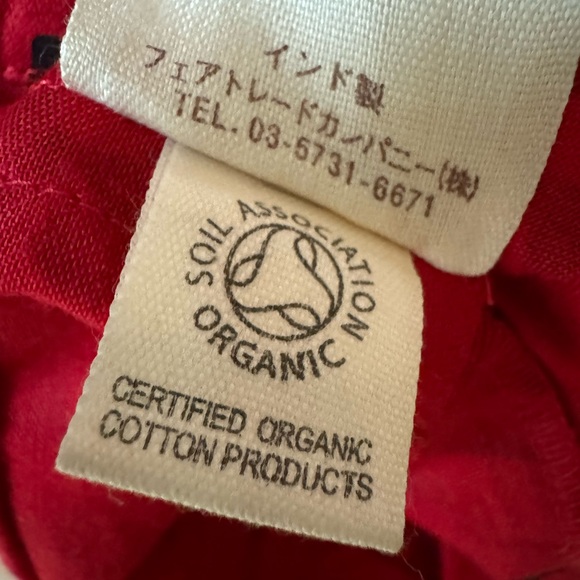 RARE ORLA KIELY PEOPLE TREE CHERRY RED OWL PRINT FIT FLARE MIDI DRESS Sz14 - Picture 10 of 11